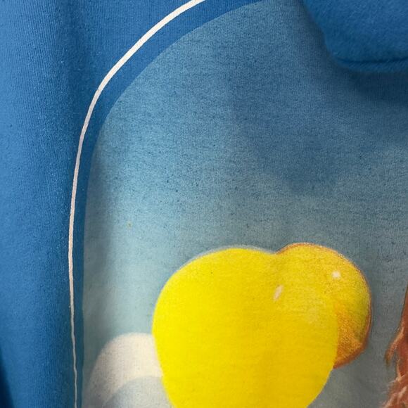 Kelsea Ballerini 2023 Heartfirst Concert Tour Hoodie Size M Blue Balloons Cities - Picture 8 of 9